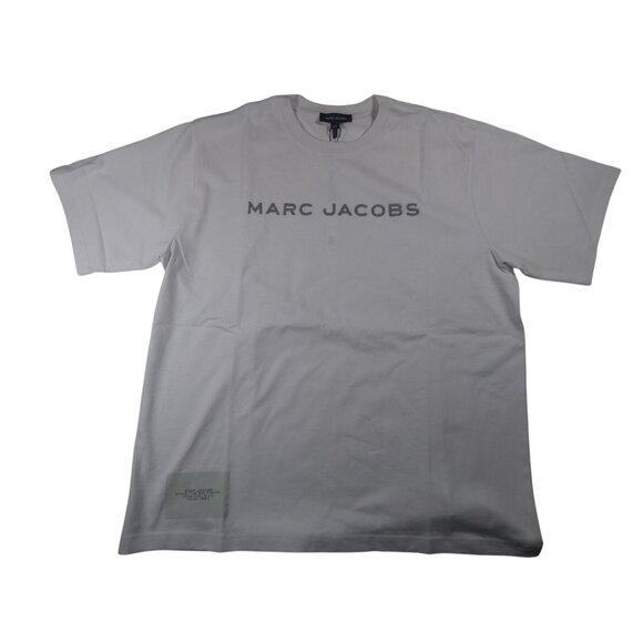Marc Jacobs Print Logo Oversize T-Shirt (O/S) & Pants (L) 2 PC Set - Picture 9 of 16